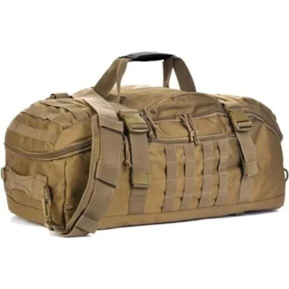 GYM Bag Duffle Bags Backpack Military Sports Travel Weekender Bag - Picture 1 of 8
